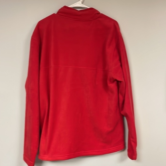 Colorado Clothing RED Zip front Fleece Sweatshirt , Large  NWT, zip pockets - Picture 3 of 7
